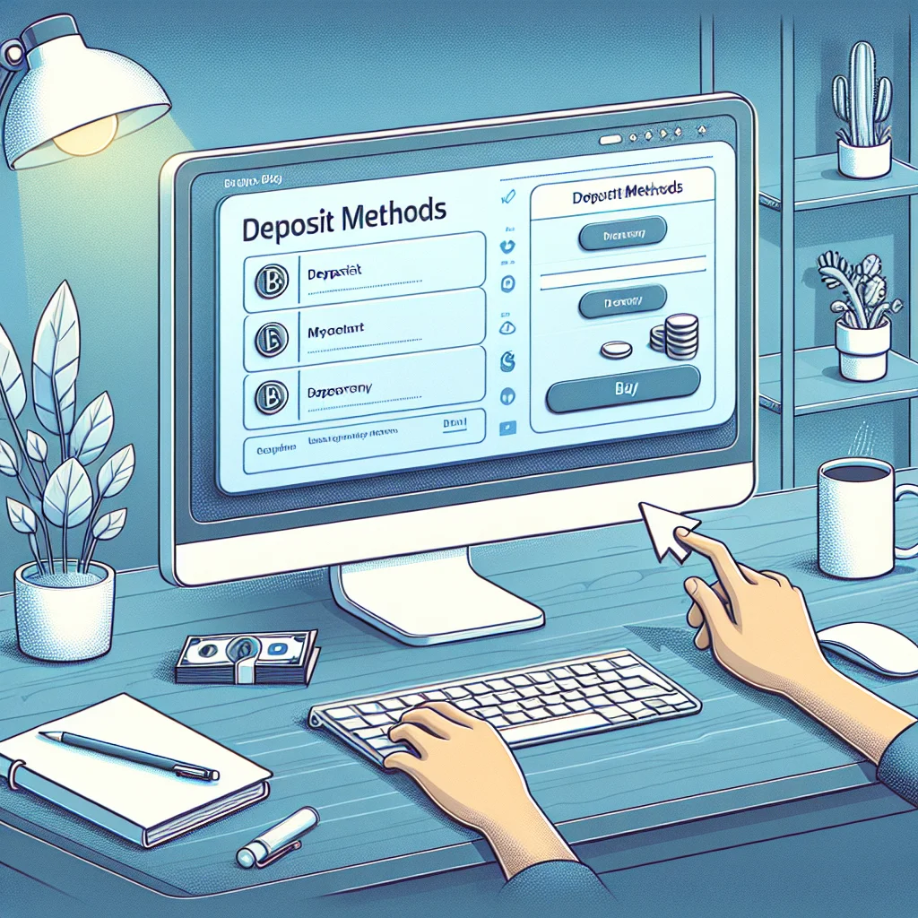 Métodos de depósito na Bitsler
